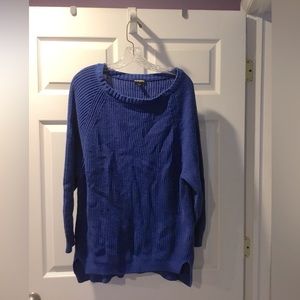 Express Blue long sweater size small